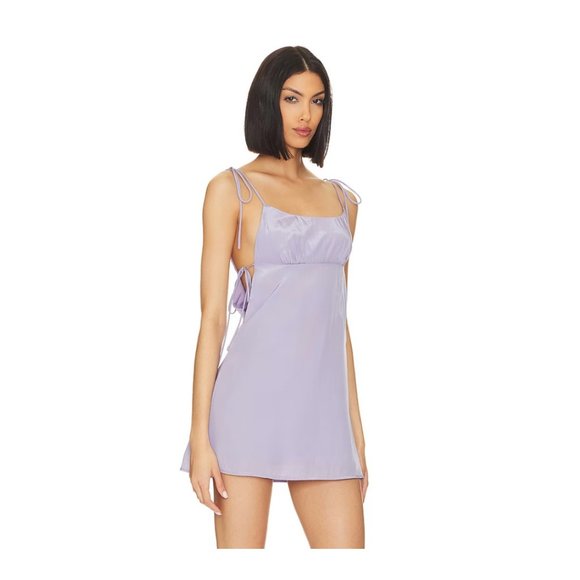Superdown Taniia Mini Dress – Size SMALL– Lavender Lilac – NWT - Picture 1 of 5